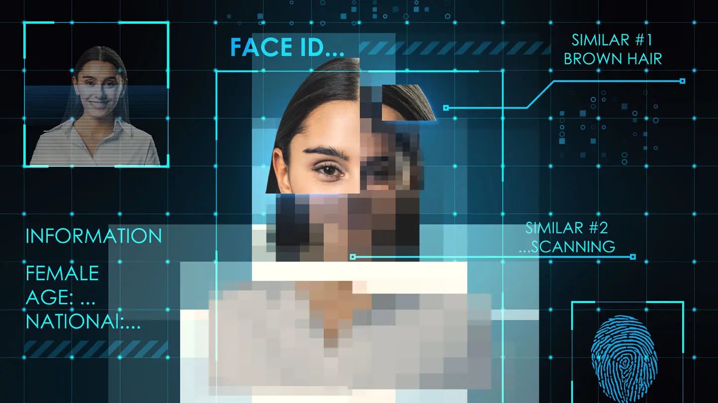 Facial iD verfication image